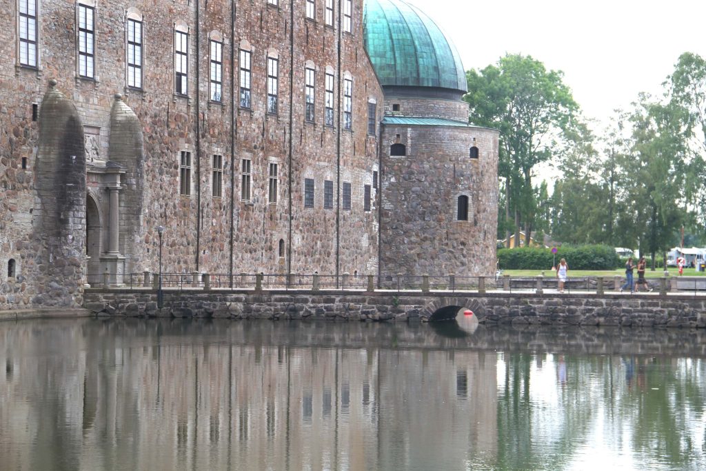 Vadstena slott med slottbron