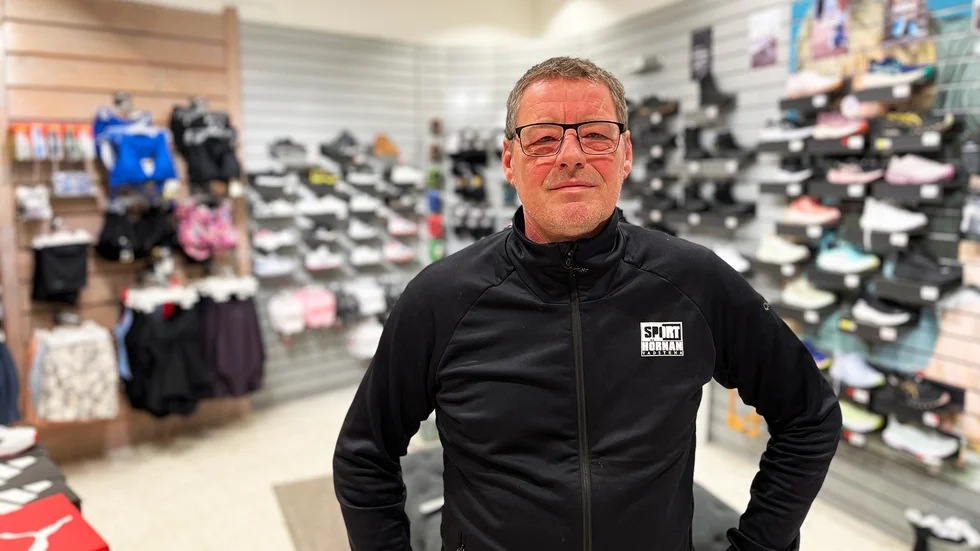 Porträtt Jonas på Sporthörnan